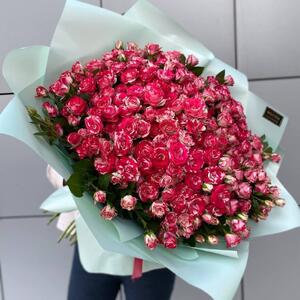 Кустовая роза Жизель