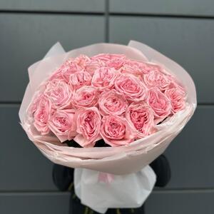 33 розы Пинк Охара (Pink Ohara)