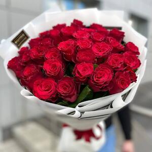 Букет 31 роза Родос (Rhodos)