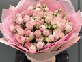 15 веток кустовых роз Пинк Блоссом (Pink Blossom)