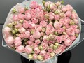 25 веток кустовых роз Пинк Блоссом (Pink Blossom)