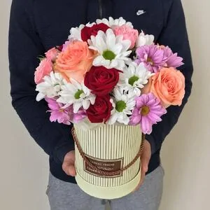 Цветы в коробке