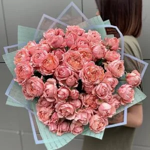 15 веток кустовых роз Джульетта (Julieta)