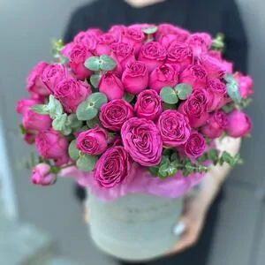 Цветы в коробке