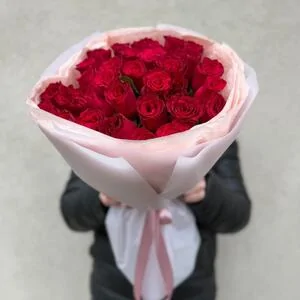 Букет 21 роза Родос (Rhodos)