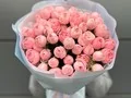 15 веток пионовидных кустовых роз Мэнсфилд Парк Пинк (Mansfield Park Pink)