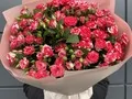 15 веток кустовых роз Файер Воркс (Fireworks)