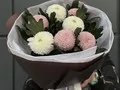 7 веток хризантемы Микс