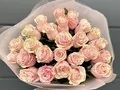 Букет 21 роза Пинк Мондиаль (Pink Mondial)